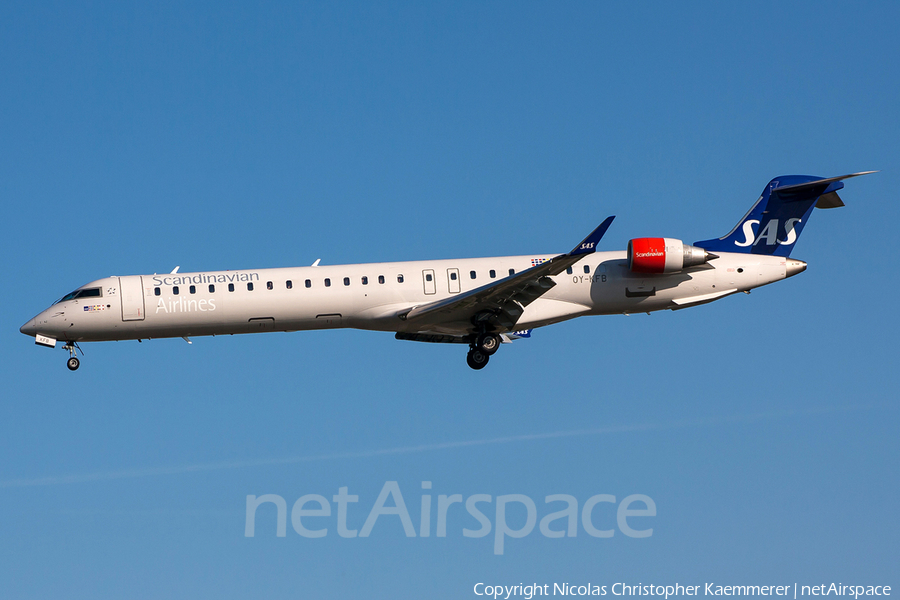 SAS - Scandinavian Airlines Bombardier CRJ-900ER (OY-KFB) | Photo 121481