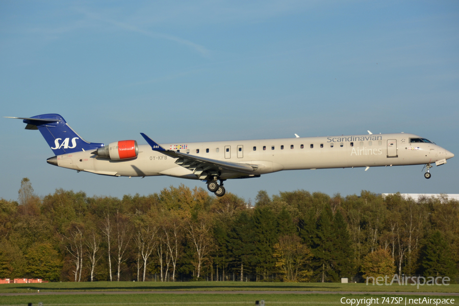 SAS - Scandinavian Airlines Bombardier CRJ-900ER (OY-KFB) | Photo 60012