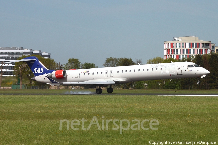 SAS - Scandinavian Airlines Bombardier CRJ-900ER (OY-KFB) | Photo 76454