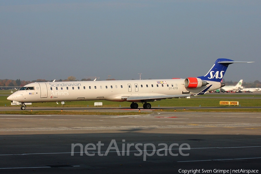 SAS - Scandinavian Airlines Bombardier CRJ-900ER (OY-KFB) | Photo 90019