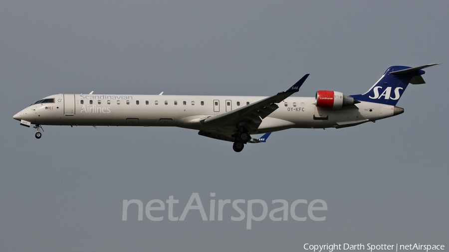 SAS - Scandinavian Airlines Bombardier CRJ-900ER (OY-KFC) | Photo 223514