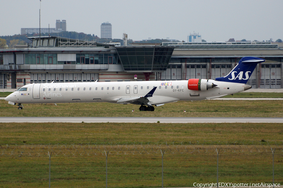 SAS - Scandinavian Airlines Bombardier CRJ-900ER (OY-KFC) | Photo 379870