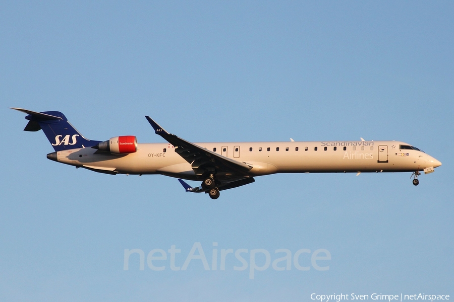 SAS - Scandinavian Airlines Bombardier CRJ-900ER (OY-KFC) | Photo 11833