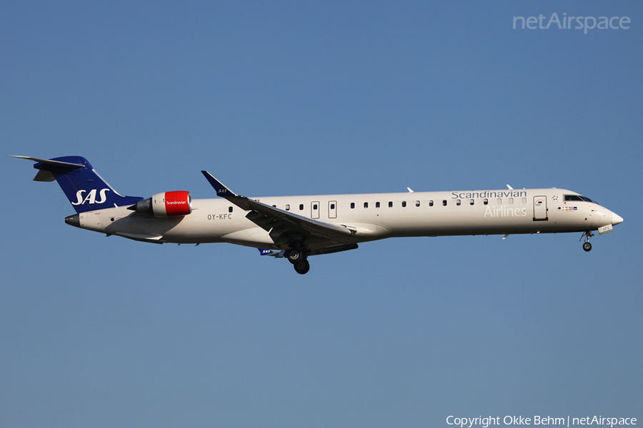 SAS - Scandinavian Airlines Bombardier CRJ-900ER (OY-KFC) | Photo 52370