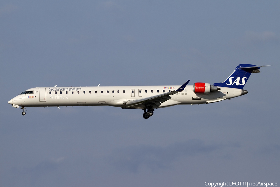 SAS - Scandinavian Airlines Bombardier CRJ-900LR (OY-KFD) | Photo 408407