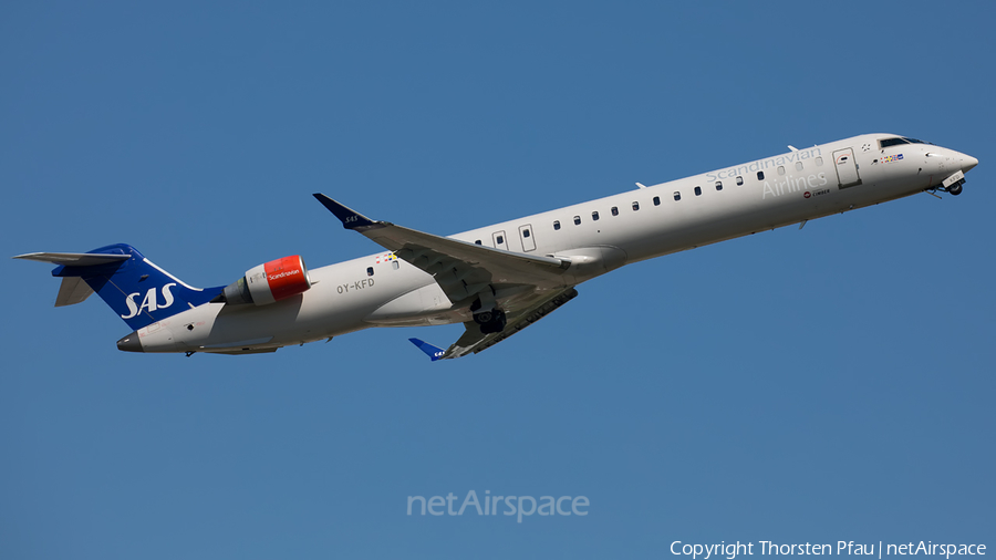 SAS - Scandinavian Airlines Bombardier CRJ-900LR (OY-KFD) | Photo 204552