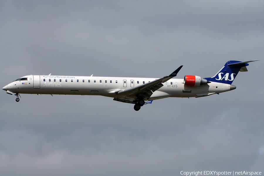 SAS - Scandinavian Airlines Bombardier CRJ-900LR (OY-KFD) | Photo 275562