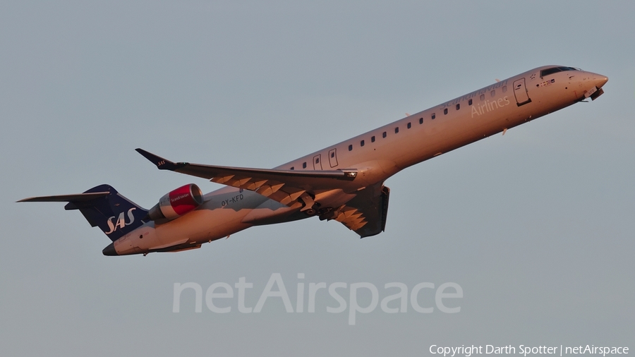 SAS - Scandinavian Airlines Bombardier CRJ-900LR (OY-KFD) | Photo 223516