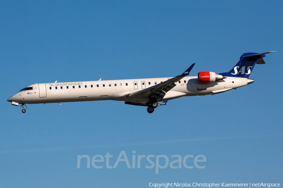 SAS - Scandinavian Airlines Bombardier CRJ-900LR (OY-KFD) | Photo 121479