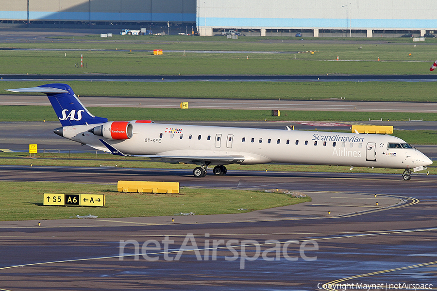 SAS - Scandinavian Airlines Bombardier CRJ-900ER (OY-KFE) | Photo 383201