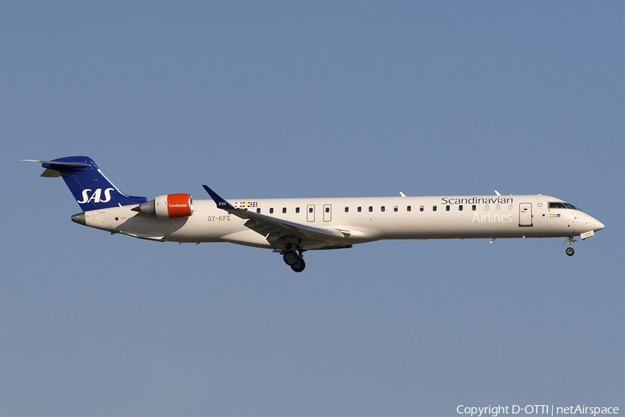 SAS - Scandinavian Airlines Bombardier CRJ-900ER (OY-KFE) | Photo 276802