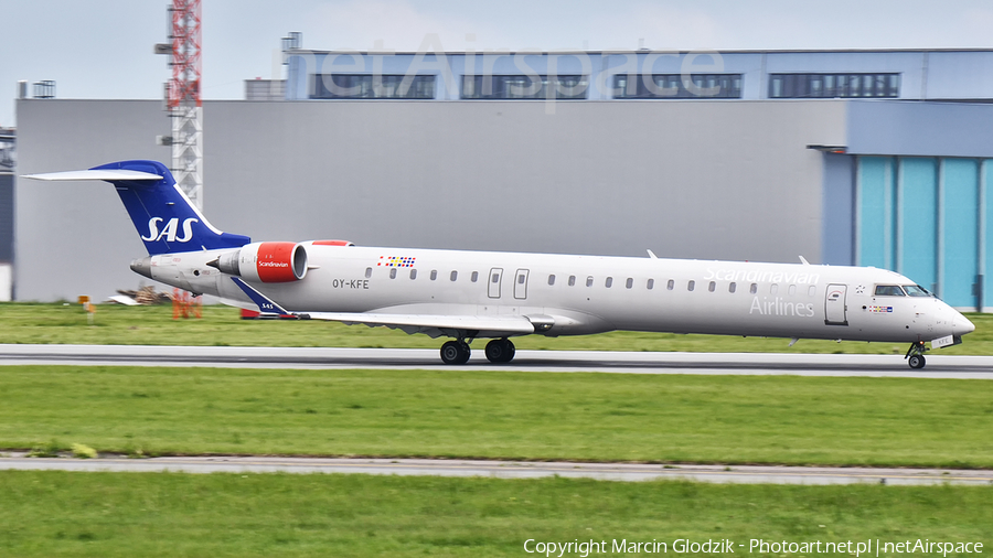 SAS - Scandinavian Airlines Bombardier CRJ-900ER (OY-KFE) | Photo 436313
