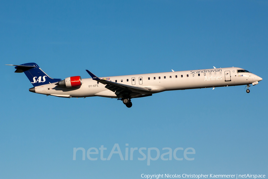 SAS - Scandinavian Airlines Bombardier CRJ-900ER (OY-KFE) | Photo 121478