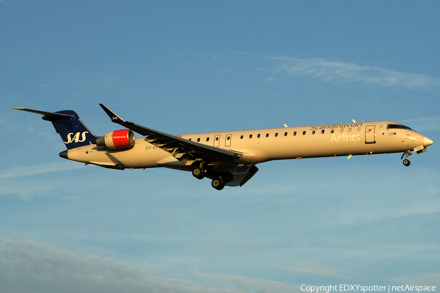 SAS - Scandinavian Airlines Bombardier CRJ-900LR (OY-KFF) | Photo 280053