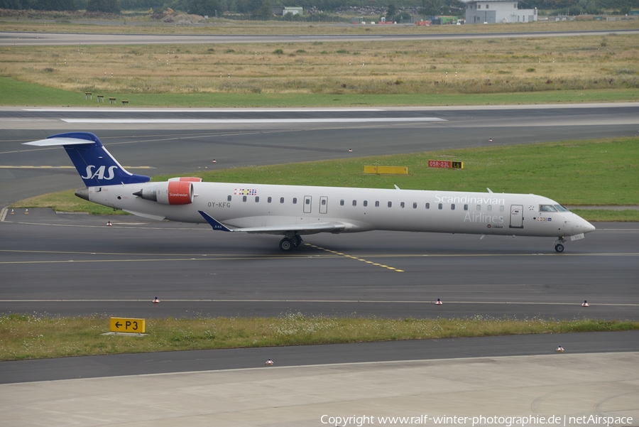 SAS - Scandinavian Airlines Bombardier CRJ-900LR (OY-KFG) | Photo 393157