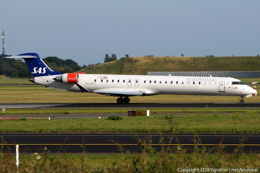 SAS - Scandinavian Airlines Bombardier CRJ-900LR (OY-KFG) | Photo 280034