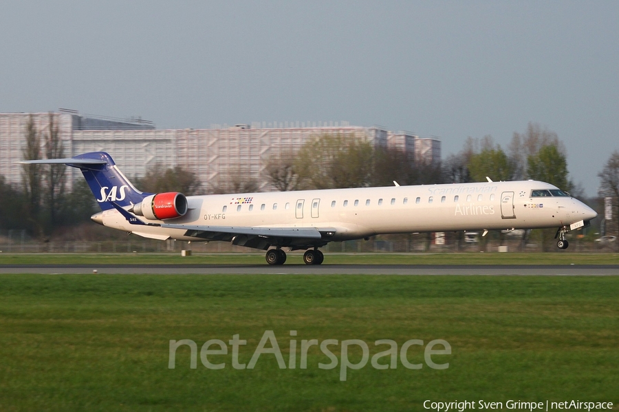 SAS - Scandinavian Airlines Bombardier CRJ-900LR (OY-KFG) | Photo 44501
