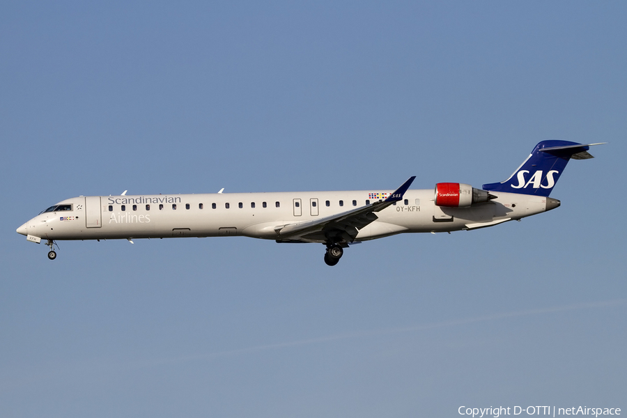 SAS - Scandinavian Airlines Bombardier CRJ-900LR (OY-KFH) | Photo 408776