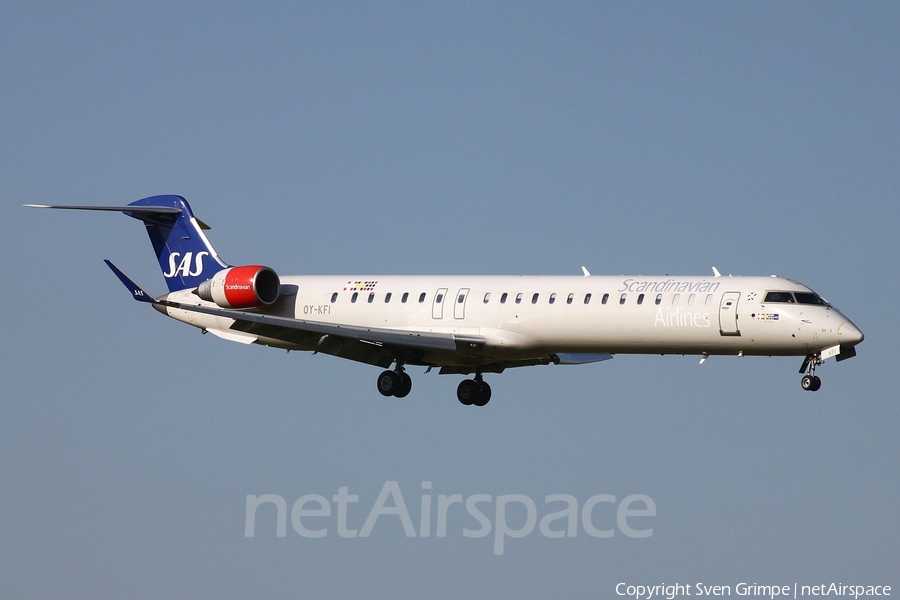 SAS - Scandinavian Airlines Bombardier CRJ-900LR (OY-KFI) | Photo 37689