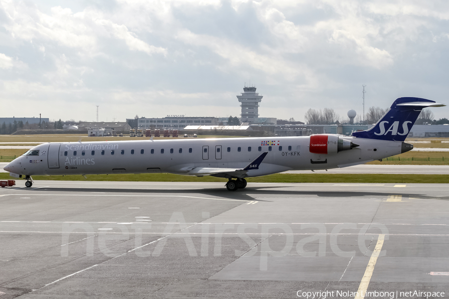 SAS - Scandinavian Airlines Bombardier CRJ-900LR (OY-KFK) | Photo 384748