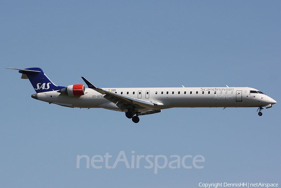 SAS - Scandinavian Airlines Bombardier CRJ-900LR (OY-KFK) | Photo 405854