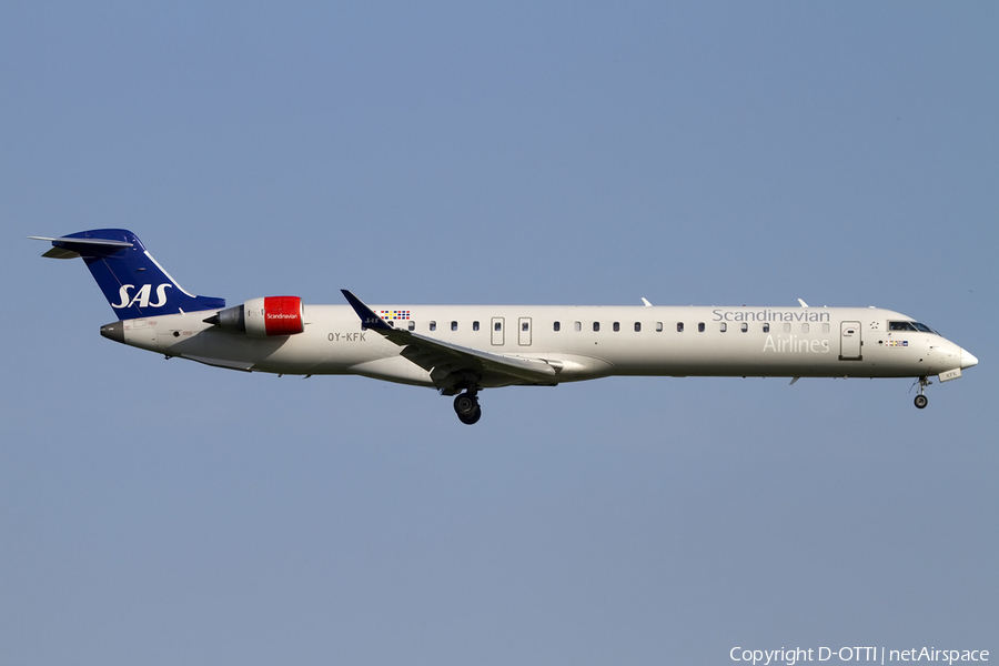 SAS - Scandinavian Airlines Bombardier CRJ-900LR (OY-KFK) | Photo 411916