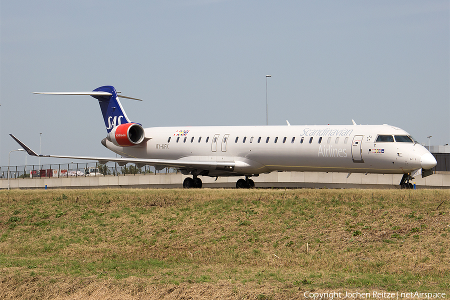 SAS - Scandinavian Airlines Bombardier CRJ-900LR (OY-KFK) | Photo 54673