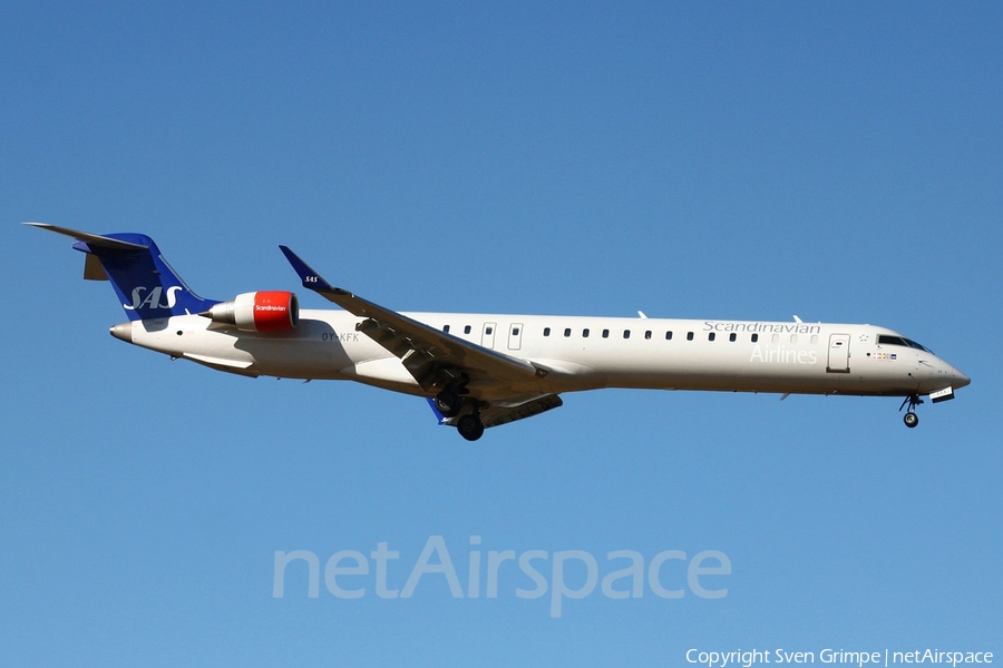 SAS - Scandinavian Airlines Bombardier CRJ-900LR (OY-KFK) | Photo 21149