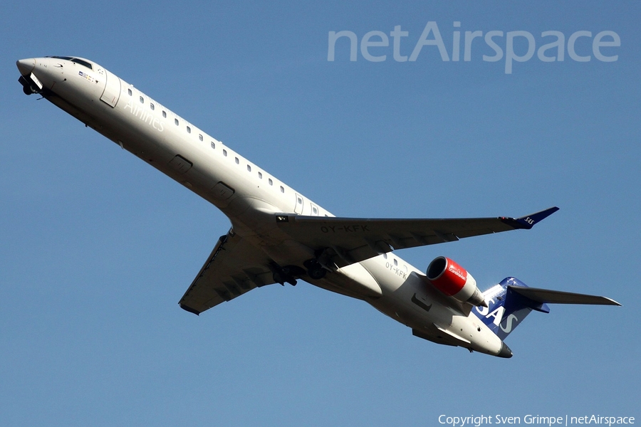 SAS - Scandinavian Airlines Bombardier CRJ-900LR (OY-KFK) | Photo 21338