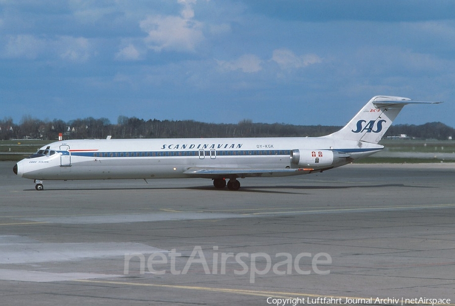 SAS - Scandinavian Airlines McDonnell Douglas DC-9-41 (OY-KGK) | Photo 404011