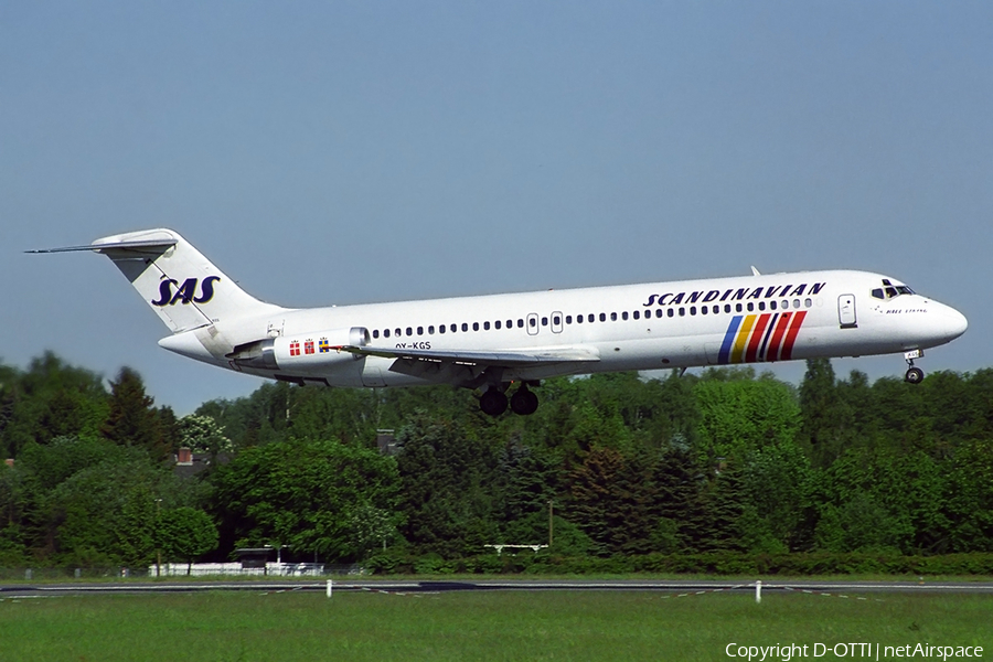 SAS - Scandinavian Airlines McDonnell Douglas DC-9-41 (OY-KGS) | Photo 323593