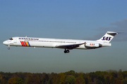 SAS - Scandinavian Airlines McDonnell Douglas MD-82 (OY-KHC) at  Hamburg - Fuhlsbuettel (Helmut Schmidt), Germany