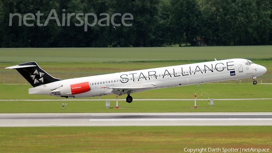 SAS - Scandinavian Airlines McDonnell Douglas MD-82 (OY-KHE) | Photo 171624