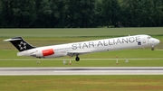 SAS - Scandinavian Airlines McDonnell Douglas MD-82 (OY-KHE) at  Munich, Germany
