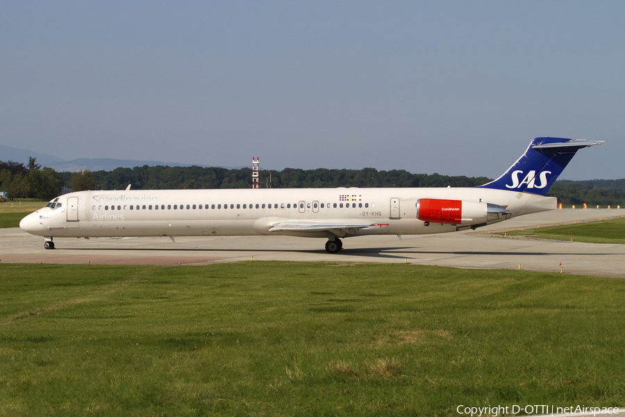 SAS - Scandinavian Airlines McDonnell Douglas MD-82 (OY-KHG) | Photo 410762