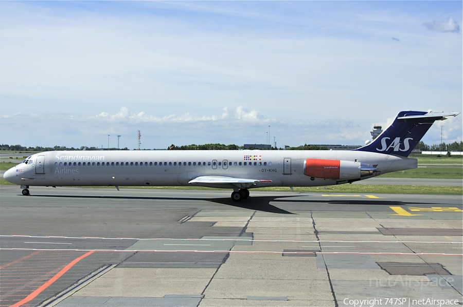 SAS - Scandinavian Airlines McDonnell Douglas MD-82 (OY-KHG) | Photo 45807