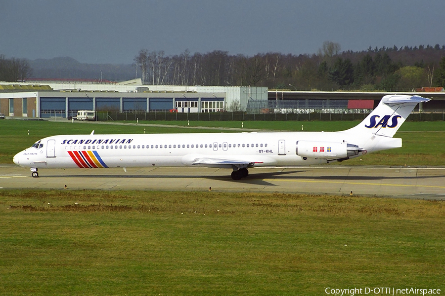 SAS - Scandinavian Airlines McDonnell Douglas MD-81 (OY-KHL) | Photo 304890