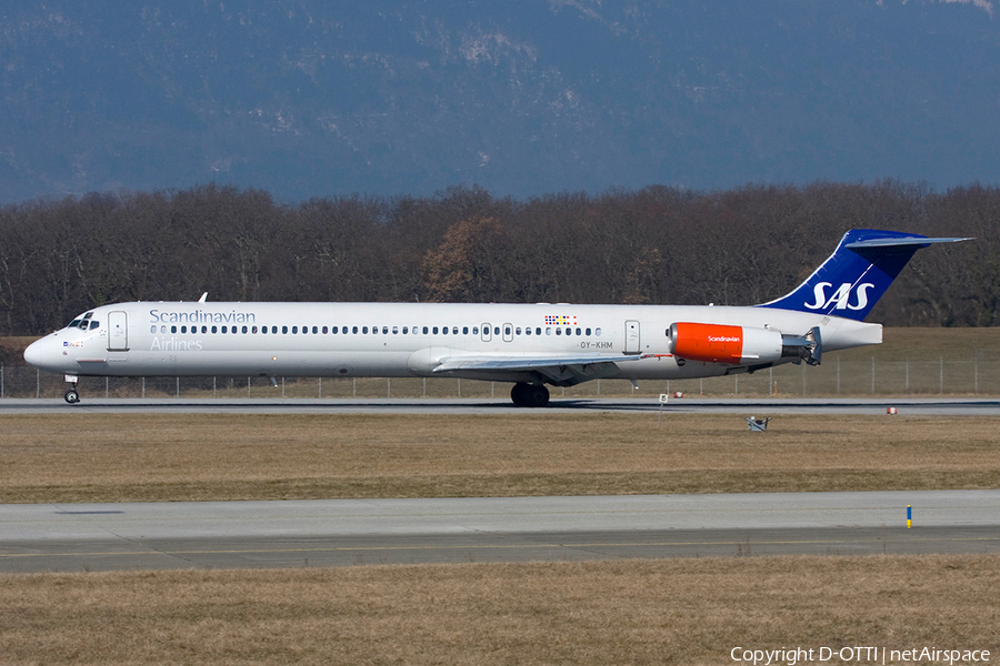 SAS - Scandinavian Airlines McDonnell Douglas MD-81 (OY-KHM) | Photo 272183