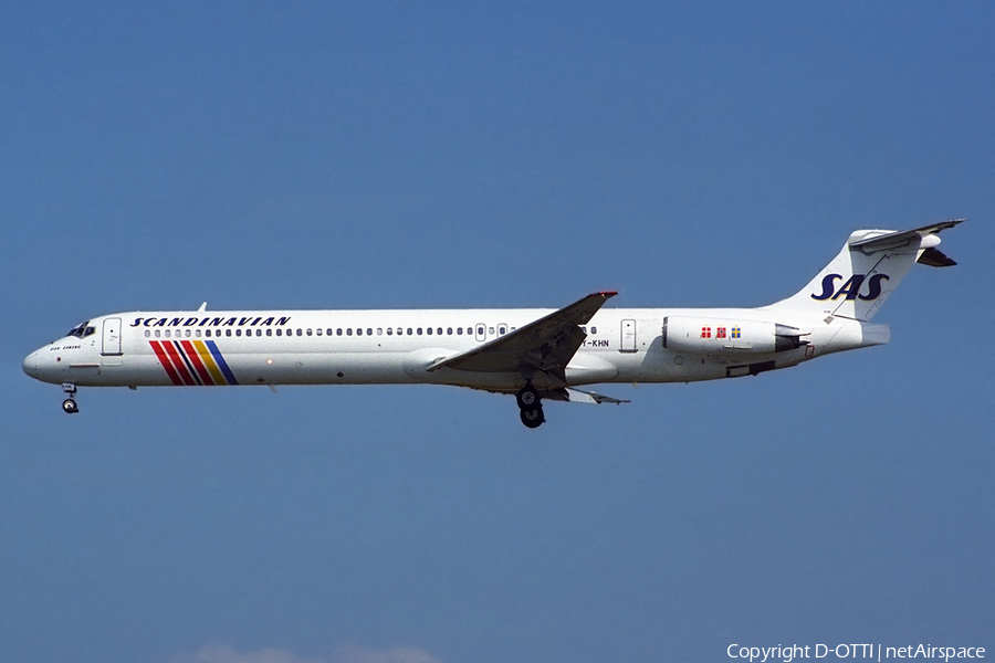 SAS - Scandinavian Airlines McDonnell Douglas MD-81 (OY-KHN) | Photo 357630