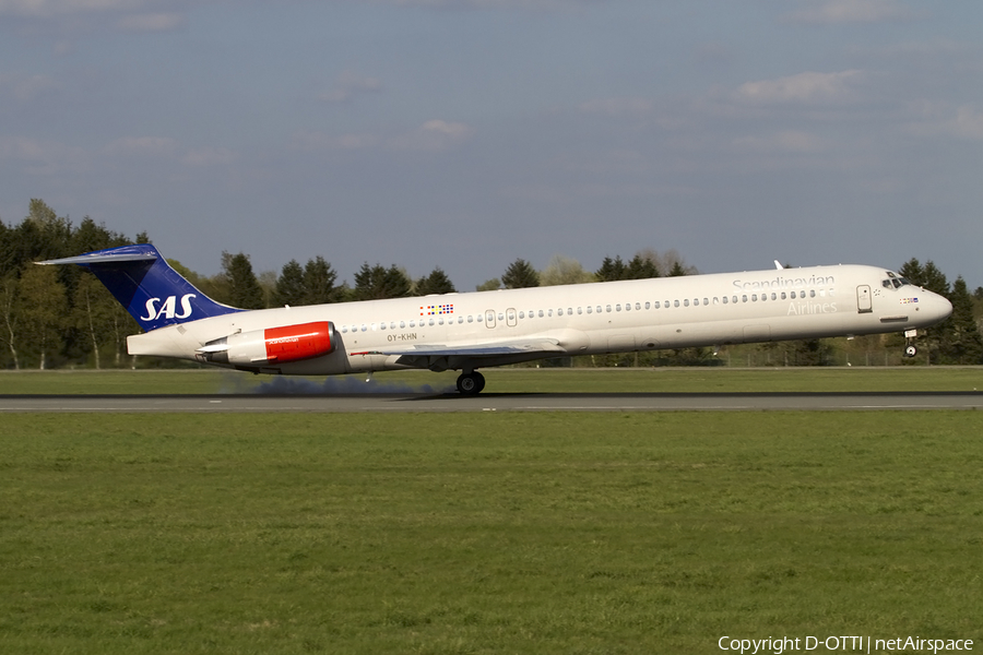 SAS - Scandinavian Airlines McDonnell Douglas MD-81 (OY-KHN) | Photo 408074