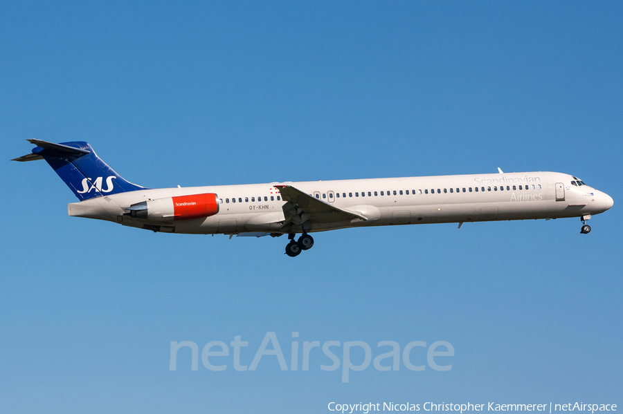SAS - Scandinavian Airlines McDonnell Douglas MD-81 (OY-KHN) | Photo 121521