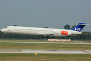 SAS - Scandinavian Airlines McDonnell Douglas MD-81 (OY-KHN) at  Dusseldorf - International, Germany