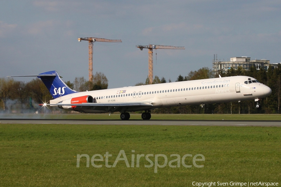 SAS - Scandinavian Airlines McDonnell Douglas MD-81 (OY-KHN) | Photo 32391