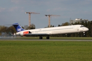 SAS - Scandinavian Airlines McDonnell Douglas MD-81 (OY-KHN) at  Hamburg - Fuhlsbuettel (Helmut Schmidt), Germany