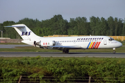 SAS - Scandinavian Airlines McDonnell Douglas DC-9-21 (OY-KIE) at  Hamburg - Fuhlsbuettel (Helmut Schmidt), Germany