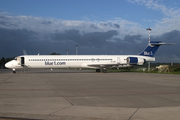Blue1 McDonnell Douglas MD-90-30 (OY-KIN) at  Hamburg - Fuhlsbuettel (Helmut Schmidt), Germany