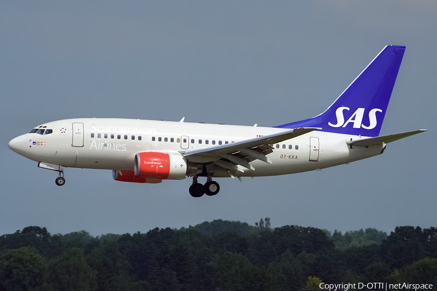 SAS - Scandinavian Airlines Boeing 737-683 (OY-KKA) | Photo 409144