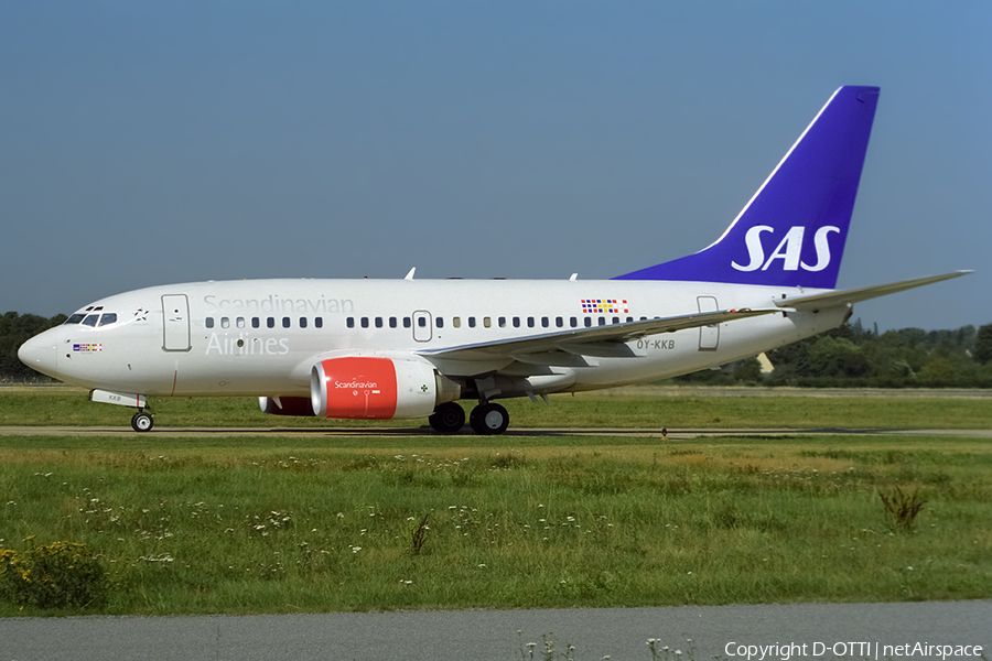 SAS - Scandinavian Airlines Boeing 737-683 (OY-KKB) | Photo 431430