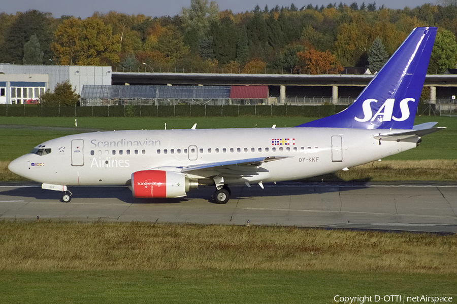 SAS - Scandinavian Airlines Boeing 737-683 (OY-KKF) | Photo 440203