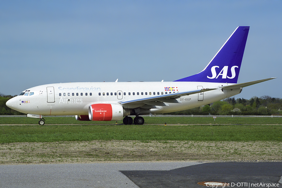 SAS - Scandinavian Airlines Boeing 737-683 (OY-KKP) | Photo 462128